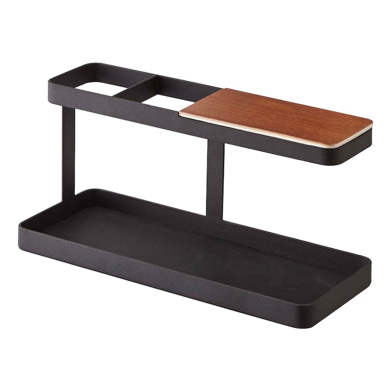 Yamazaki Home Desk Organizer, Steel - L 3.82 x W 9.65 x H 4.45 inches