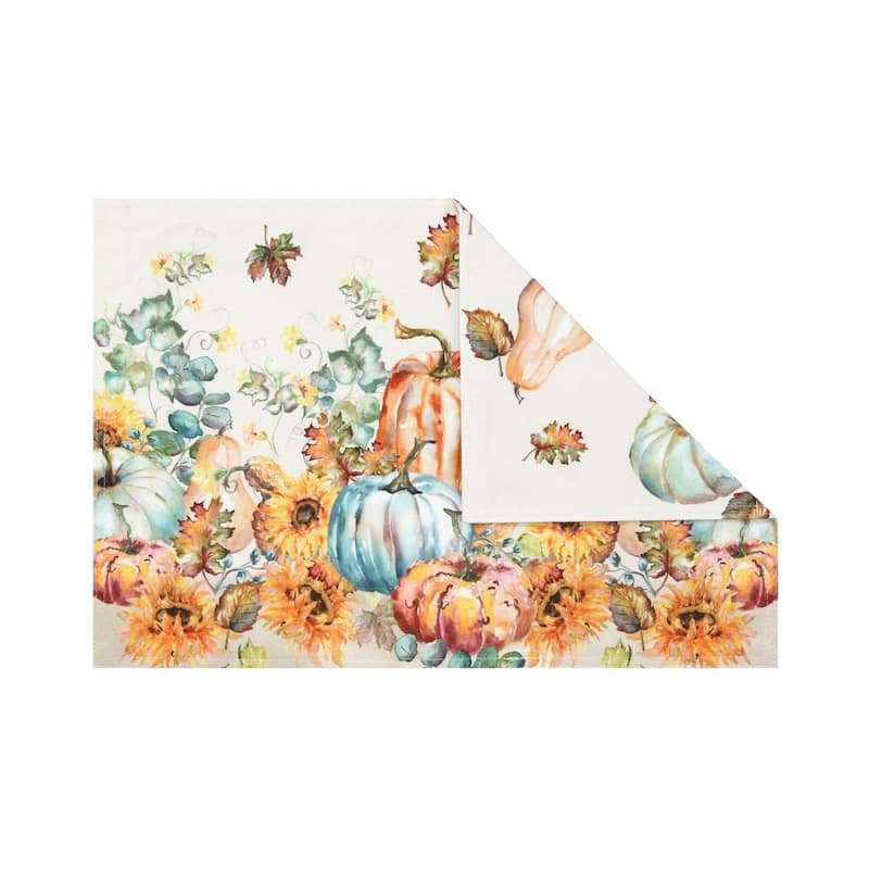Laural Home Harvest Sun Placemat Set of 4 - 13" x 19"