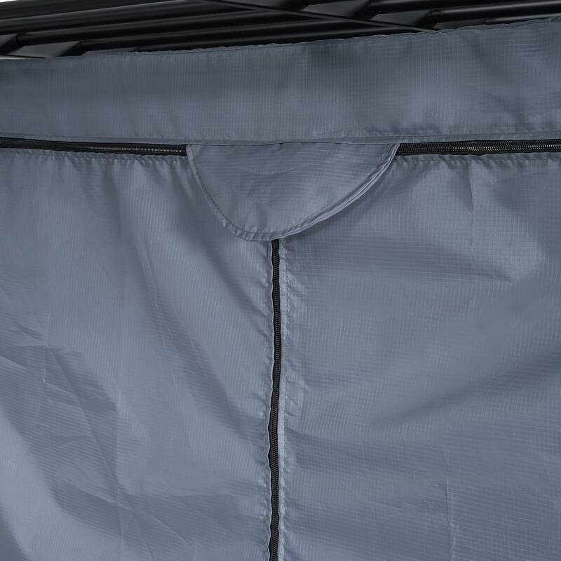 Space-Saving Loft Bed with Desk, Wardrobe, Power Outlet, and LED Light, Black