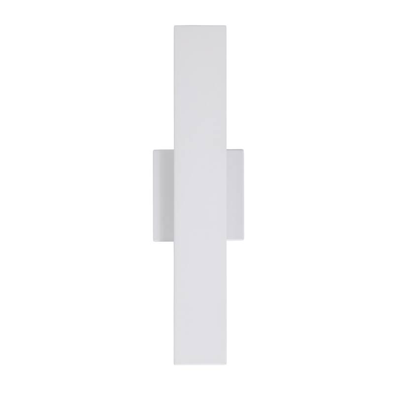 2Pack Outdoor Hardwired Bar Wall Light Linear Sconce with LED Source