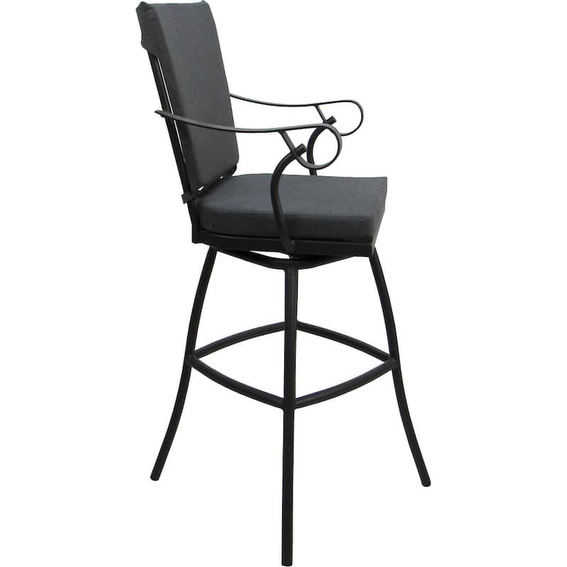 Outdoor or Indoor Counter 26", 30" or Extra Tall 34" Bar Stool - Jamey
