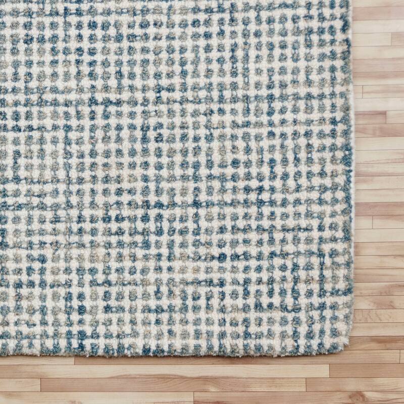 Noah Contemporary Geometric Wool Indoor Area Rug by Sevita