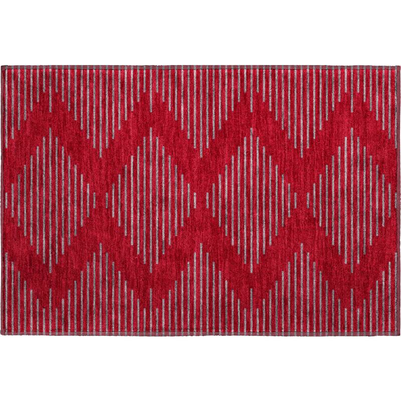 Premium Washable Super Soft Global Stripes Mayfield Rug