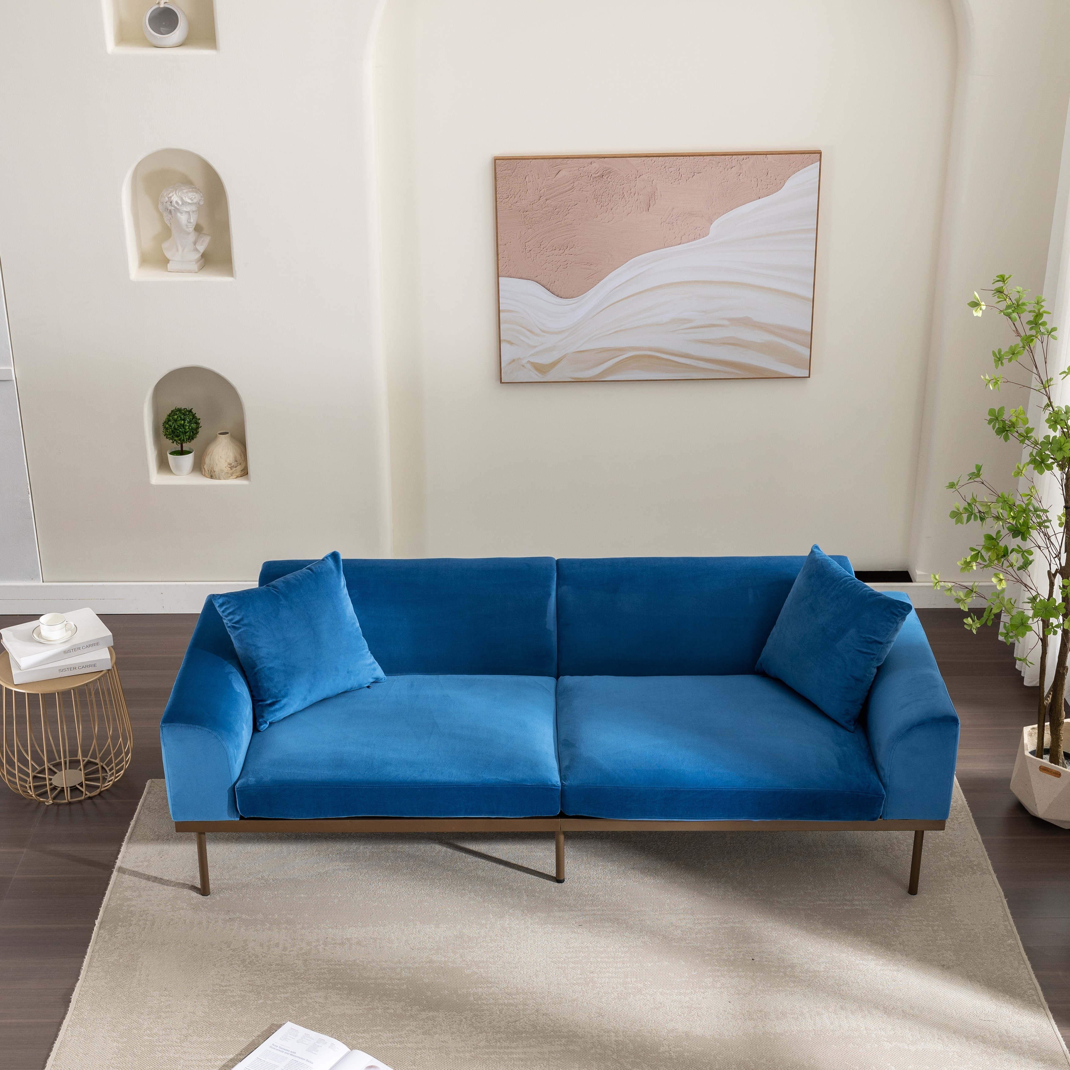 Turquoise hotsell reclining loveseat