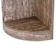 preview thumbnail 98 of 104, Q-Max 5-tier Wood Display Corner Bookcase