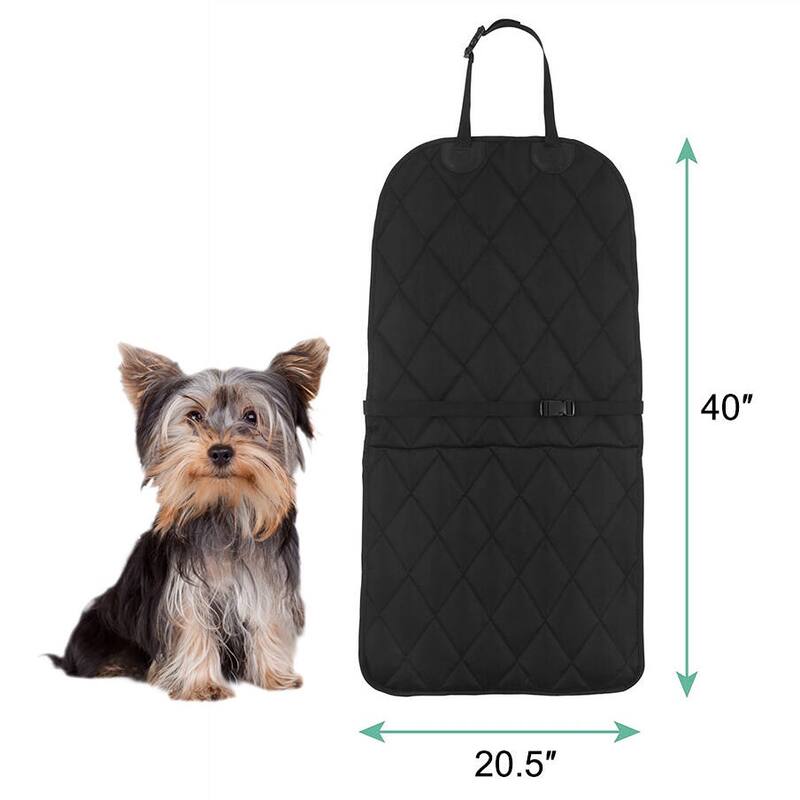 GOOPAWS Dog Front Car Seat Cover, Waterproof, Scratch Proof & Non Slip, Durable Pet Front Car Seat Cover for Trucks, SUV