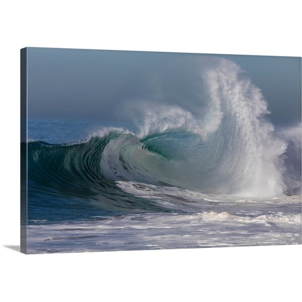 "Waves in the Pacific Ocean, Newport Beach, Orange County, California" Canvas Wall Art
