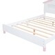 preview thumbnail 60 of 59, Full Size Wooden Platform Bed Kids Bed with House-shaped Headboard & Motion Activated Night Lights, No Box Spring Needed