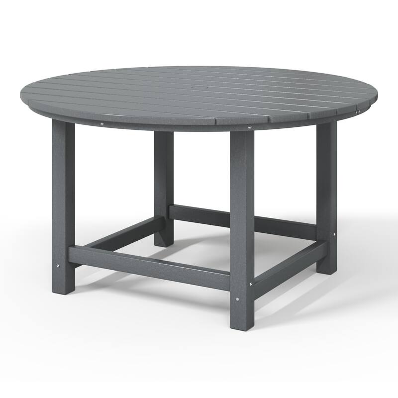Polytrends Laguna Kids Outdoor 38" Round Poly Dining Table for Children