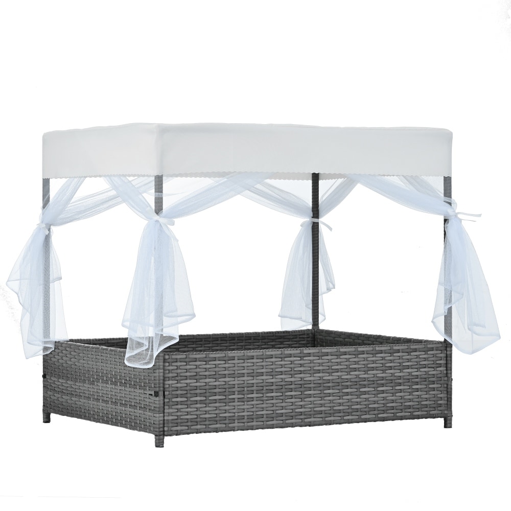 Dog canopy bed bed bath and beyond 2025