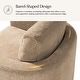 preview thumbnail 7 of 35, HULALA HOME Taresa Modern Barrel-Shaped Rotatable chair