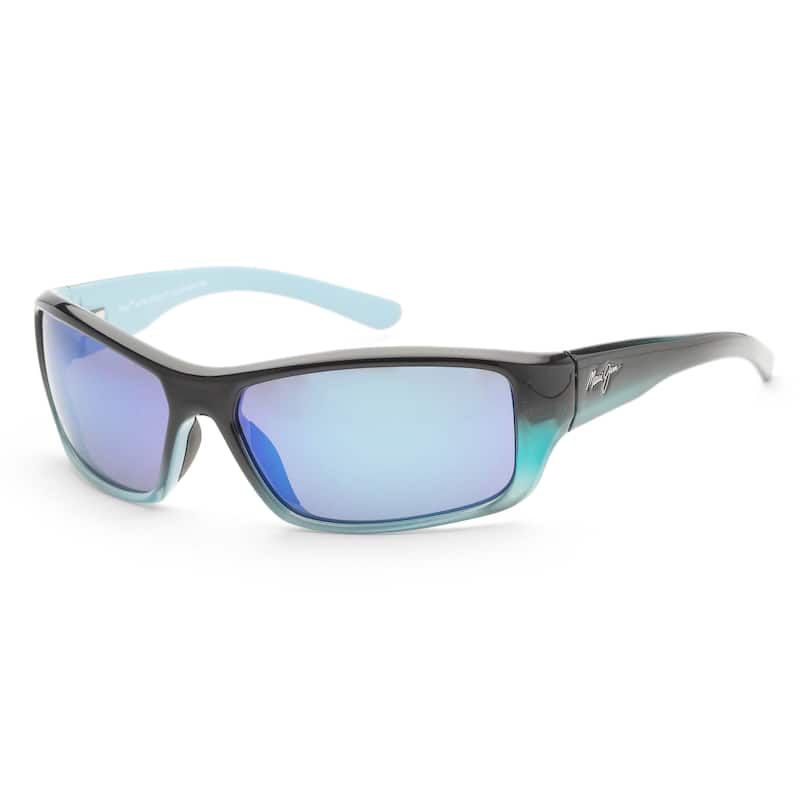 Maui Jim Men's Barrier Reef 62 mm Blue Sunglasses MJ0792S-001