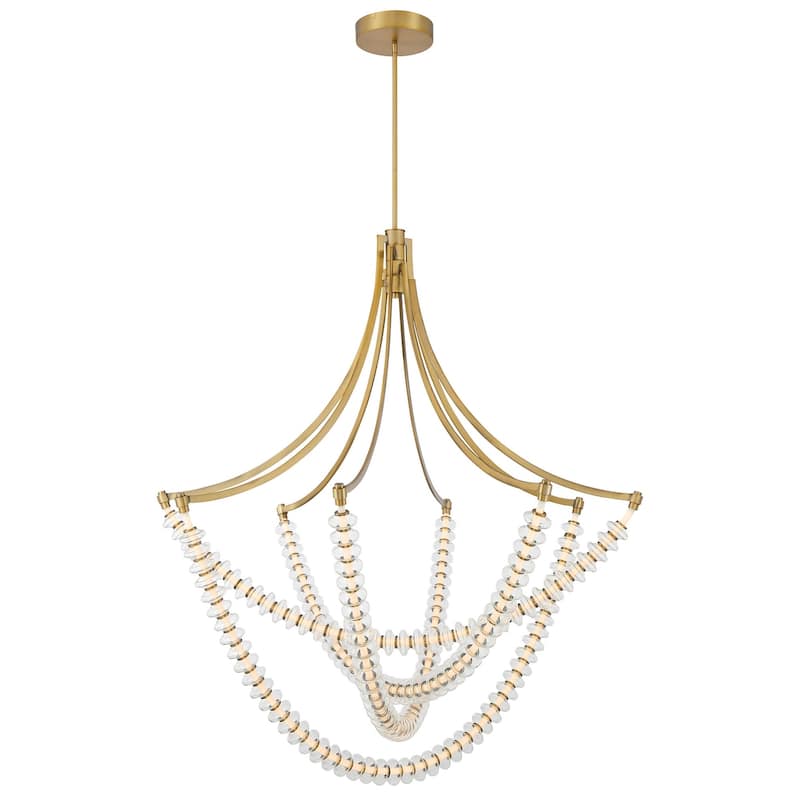 Minka Lavery 5648-L Pearl 50" Wide Abstract Chandelier