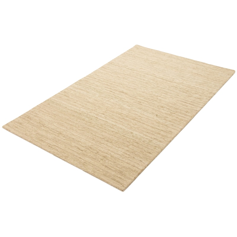 ECARPETGALLERY Hand Tufted Timeless Olive Wool Rug - 5'1 x 8'1
