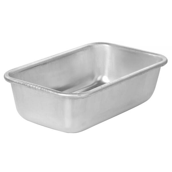 Rectangular Loaf Pan Oster Baker's Glee 9x5.3In Aluminum Rectangle Loaf Pan Silver - Bed ...
