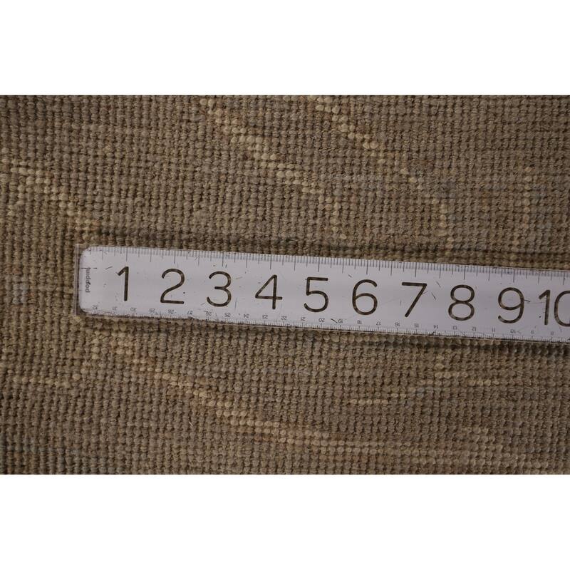 Vegetable Dye Oushak Area Rug Handmade Wool Carpet - 8'2" x 9'7"