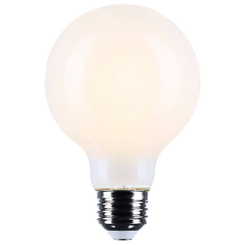 6 Watt G25 LED Medium Base White Finish 3500K CCT 120 Volt