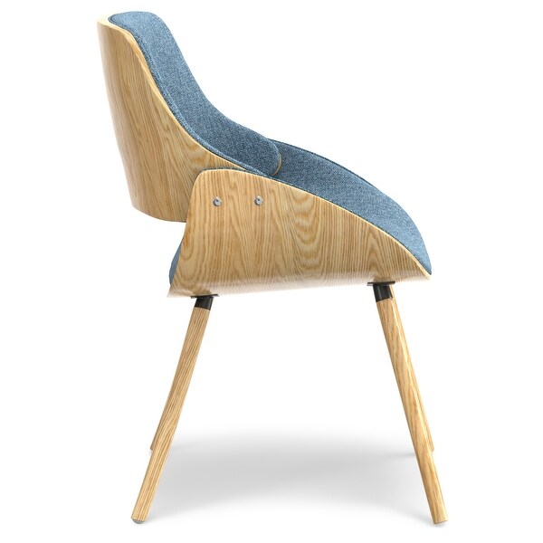 WYNDENHALL Malone Mid Century Modern Bentwood Dining Chair with