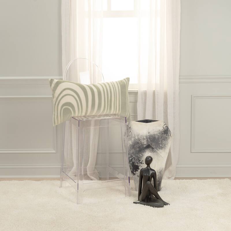 Rizzy Home Transitional Poly Filled Pillow - 14"x26"