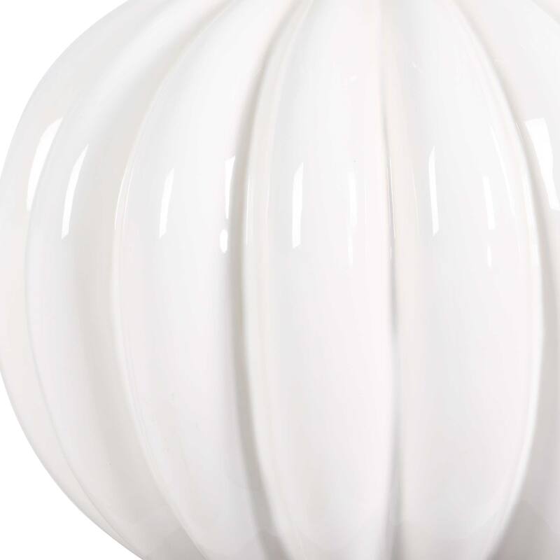 Uttermost Irena White Sphere Table Lamp - 22.00" W x 38.50" H x 22.00" D