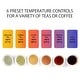 preview thumbnail 8 of 10, Kenmore 1.7L Cordless Electric Tea Kettle with 6 Temperature Pre-Sets