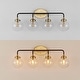 preview thumbnail 19 of 154, JONATHAN Y Bevin Contemporary Transitional Iron/Glass LED Vanity Light