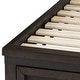preview thumbnail 7 of 7, Thornwood Hills Rock Beaten Grey Twin Bookcase Bed