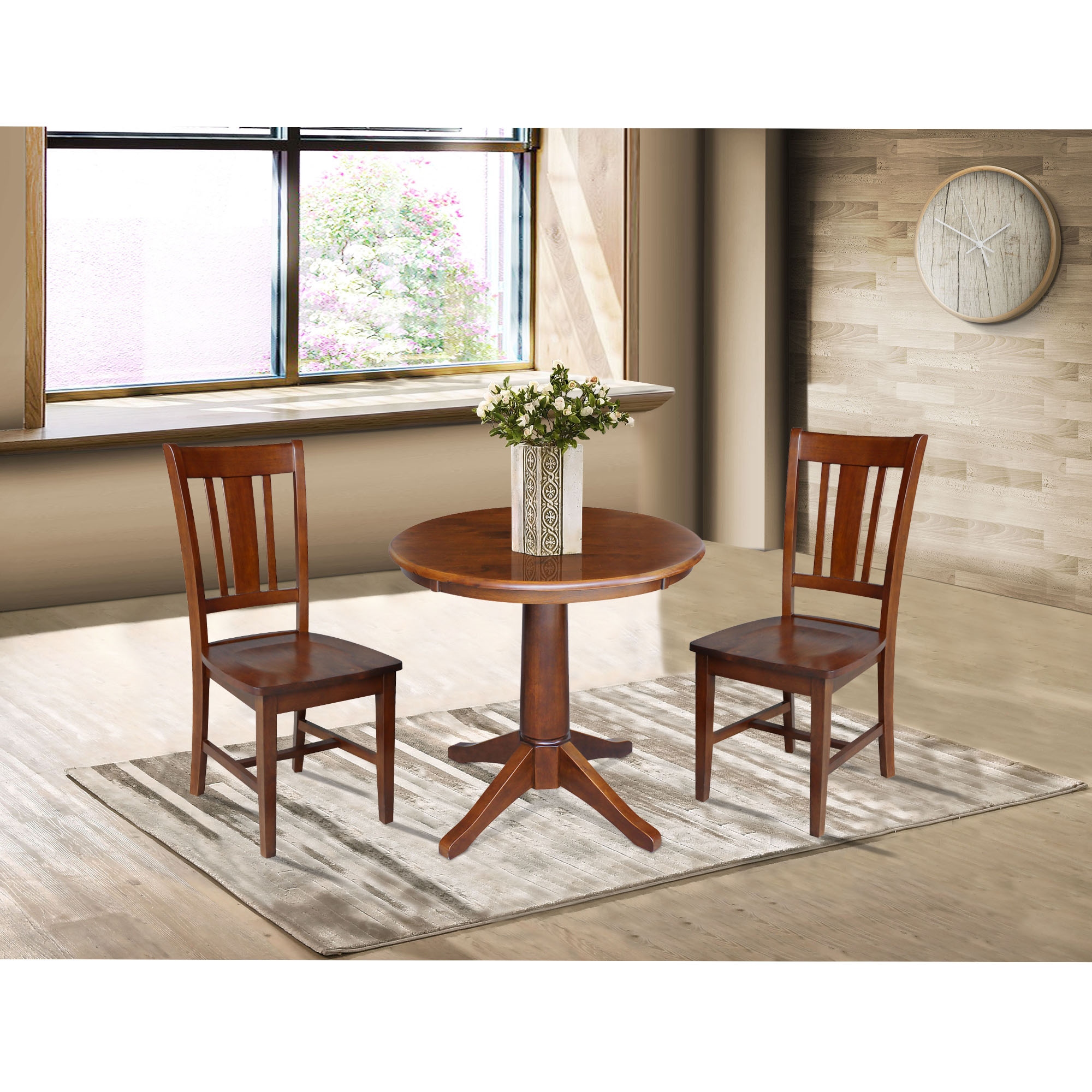 30 inch round top kitchen table and chairs
