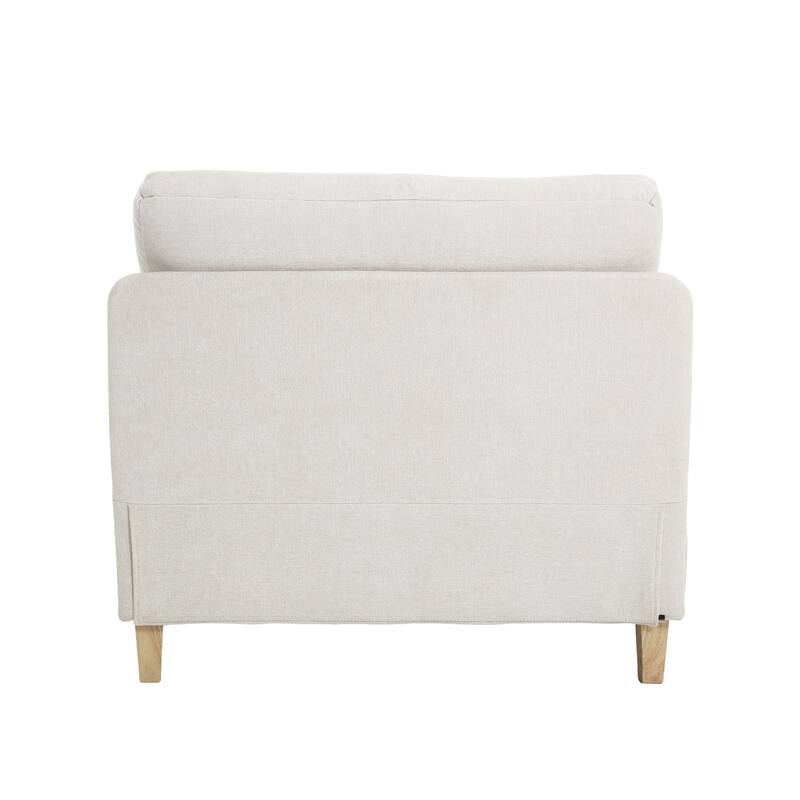 Convertible sofa bed, 3-in-1 convertible with 3 pillows
