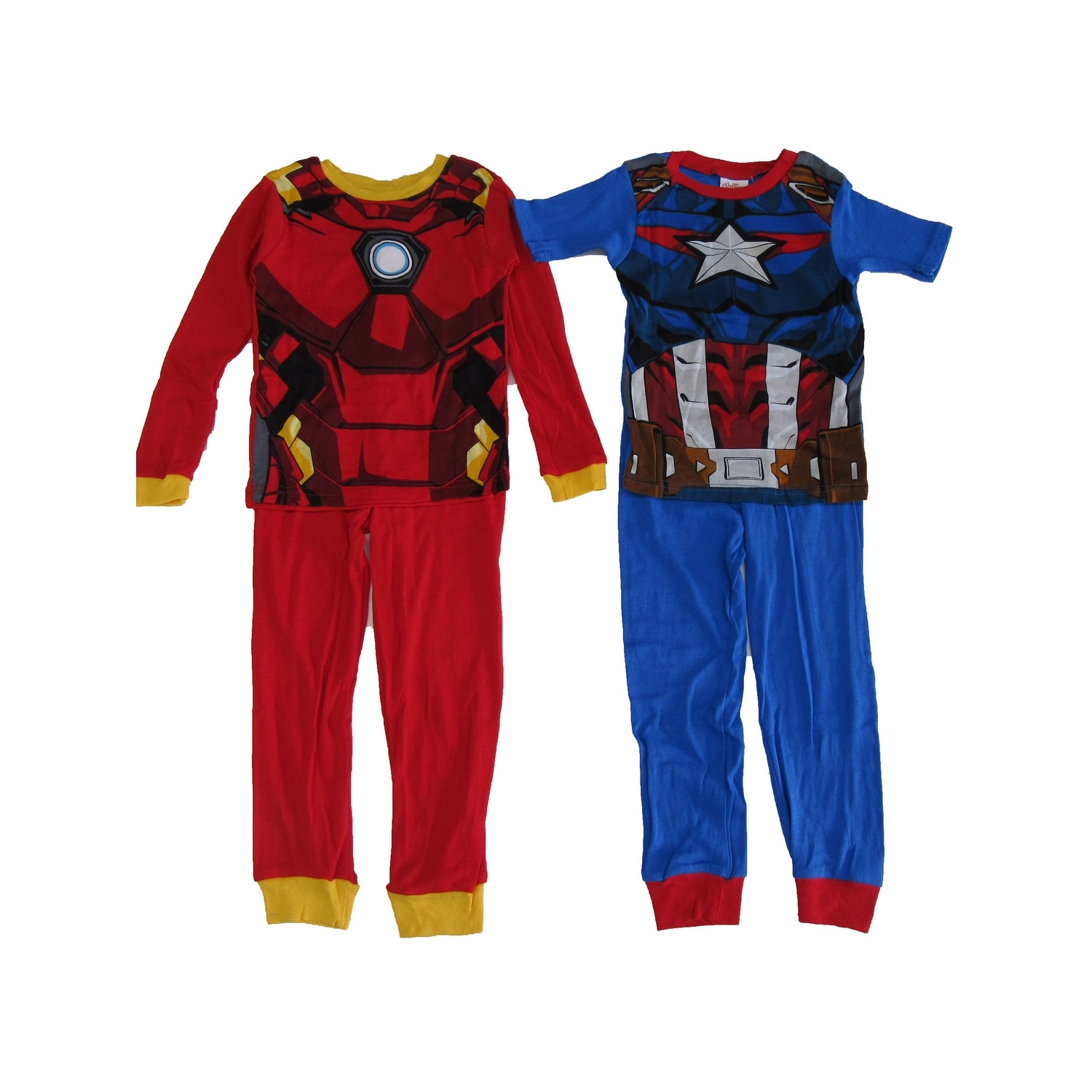 Size XL 14//16 Boy/'s Captain America Hoodie Blue White Red