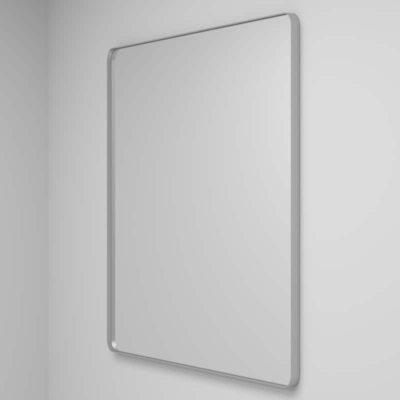 36 Inch Black Rectangular Mirror Metal Framed Mirror Vanity Mirror Dressing Mirror, for Bathroom, Living Room - 40