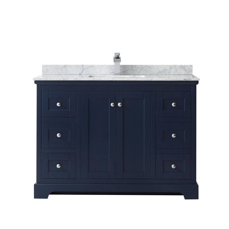 Wyndham Collection Avery 48" Free Standing Single Basin Vanity Set