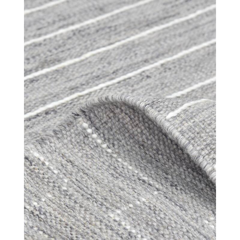 Overton Handmade Modern Contemporary Geometric Area Rug