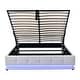 preview thumbnail 10 of 16, Tufted Upholstered Platform Bed with Hydraulic Storage System,Queen Size PU Storage Bed with LED Lights and USB charger