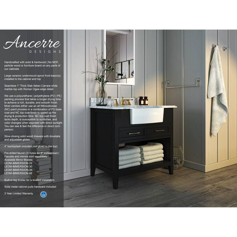 Ancerre Designs Hayley Bathroom Vanity Set