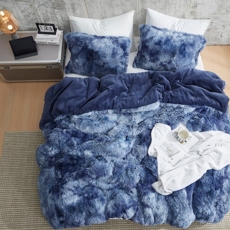 Are You Kidding - Coma Inducer® Oversized Comforter Set - Alaskan King - Periwinkle Thunderstorm