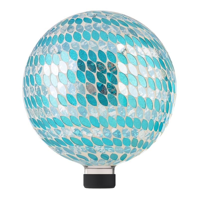 10-inch Purple Mosaic Gazing Ball