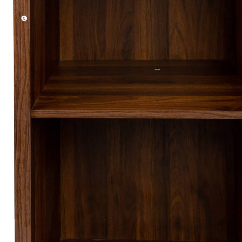 Modular Wine Bar Cabinet With Storage Shelves With Hutch For Dining Room