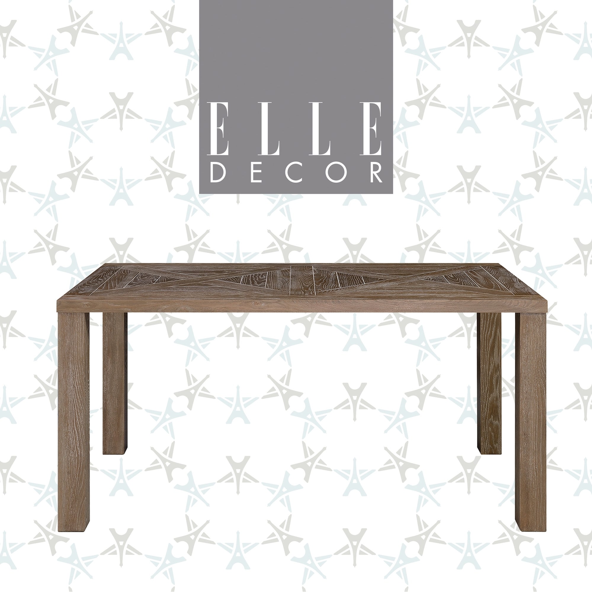 Elle Decor Marais Dining Table Brown Overstock 25446705