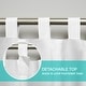 preview thumbnail 81 of 99, ATI Home Indoor/Outdoor Solid Cabana Tab Top Curtain Panel Pair