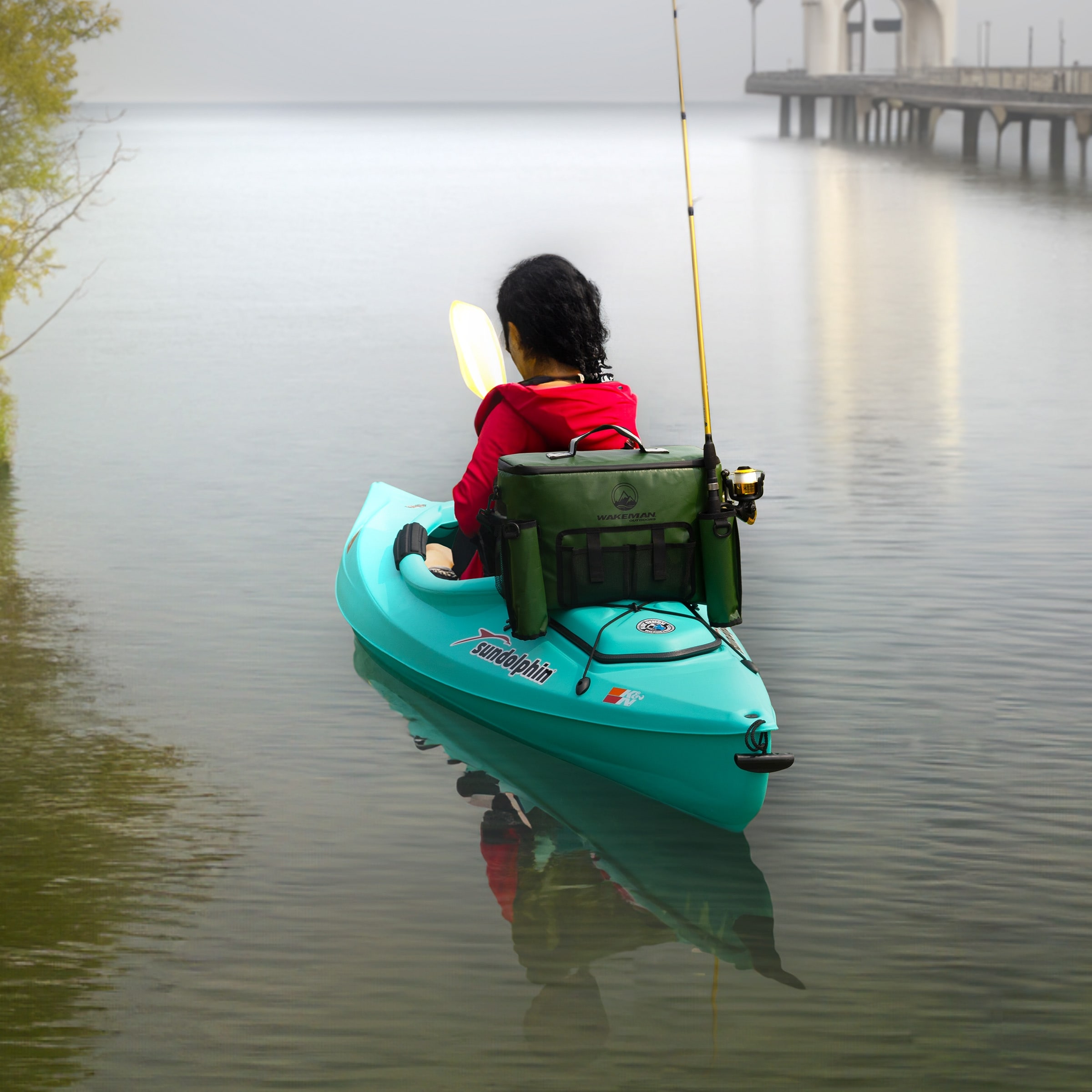 Back Pack Cooler DAORDAER Kayak Cooler Bag,Waterproof Seat Back