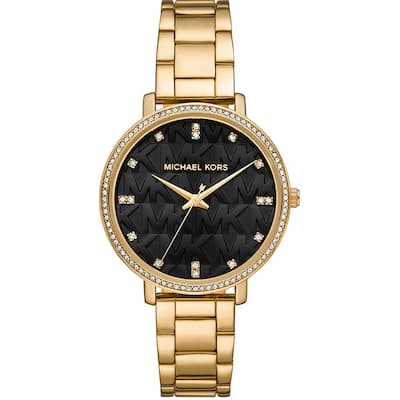 Michael Kors Women's Pyper Black Dial Watch - MK4593 - 6 (36)