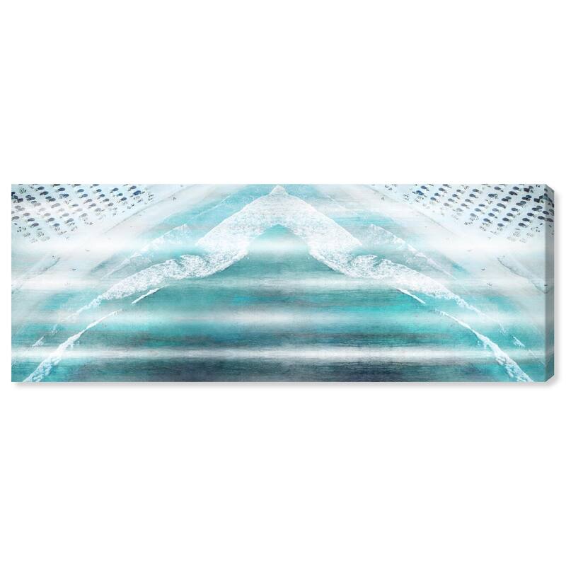 Andare in Spiaggia Panoramic Canvas by Art Remedy, Gallery Wrapped - 54" x 20"