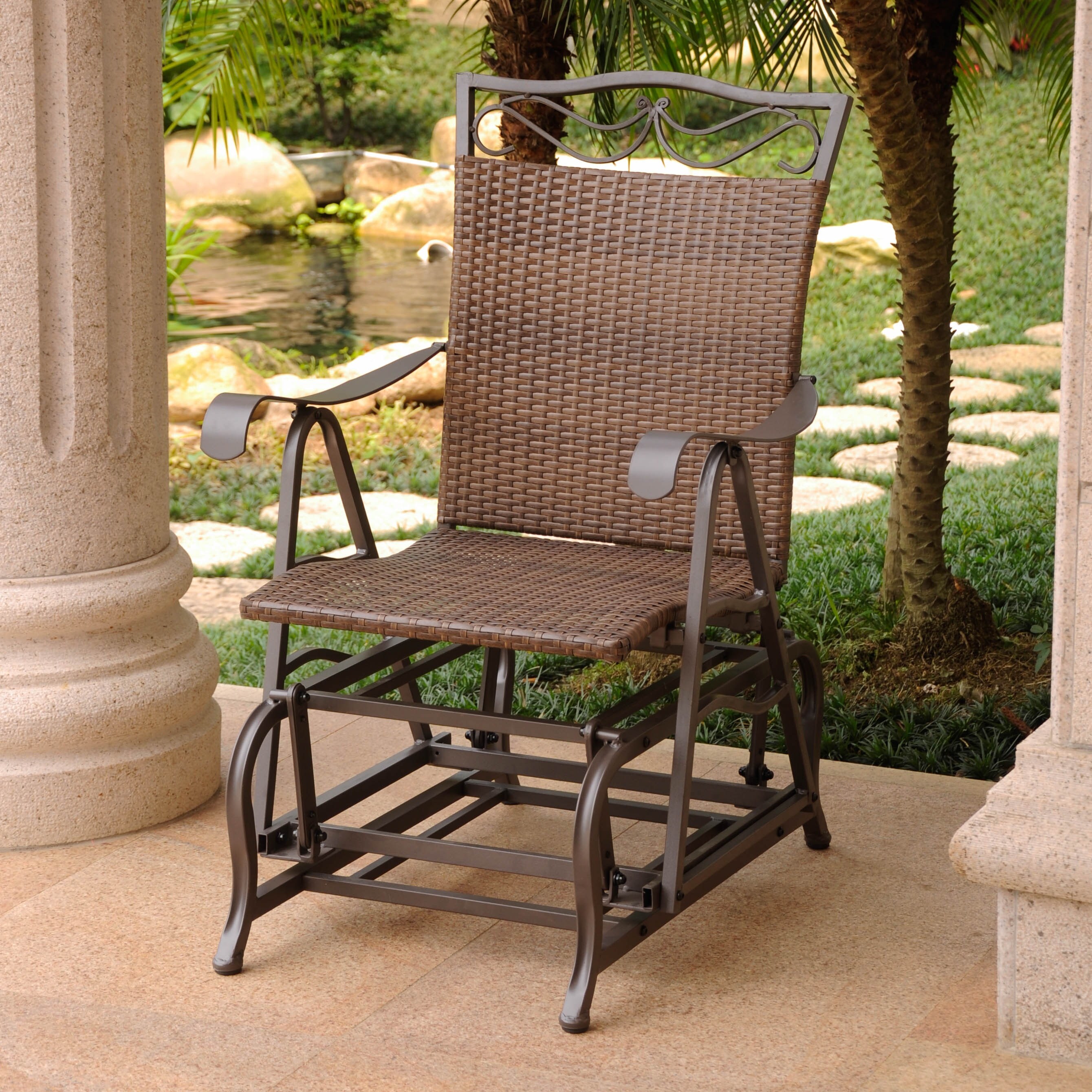 Valencia Resin Wicker Glider Chair On Sale Bed Bath Beyond