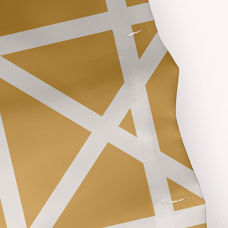 Trellis Geometric Print Shower Curtain (71 x 74)