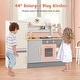 preview thumbnail 6 of 8, Gymax Kids Chef Play Kitchen Set Toddlers Wooden Pretend Toy Playset