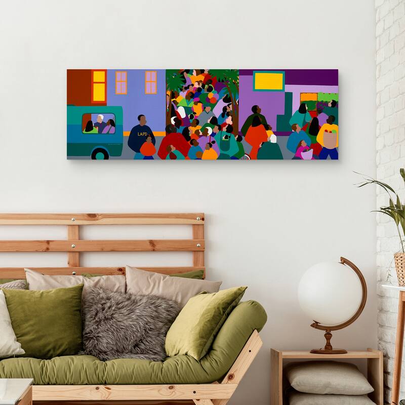 Our Community Canvas Art Print