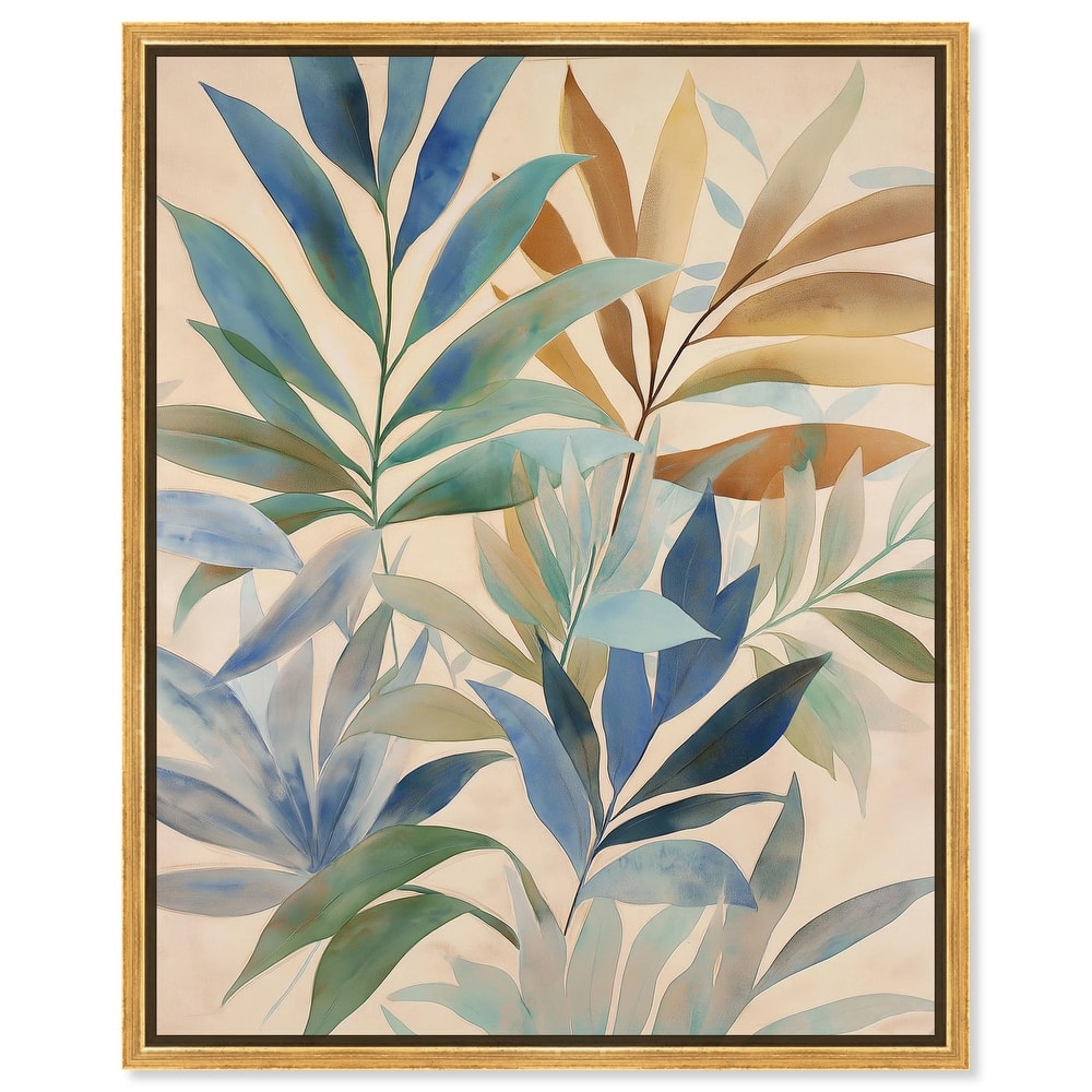 Leaf Labyrinth II Canvas by Art Remedy