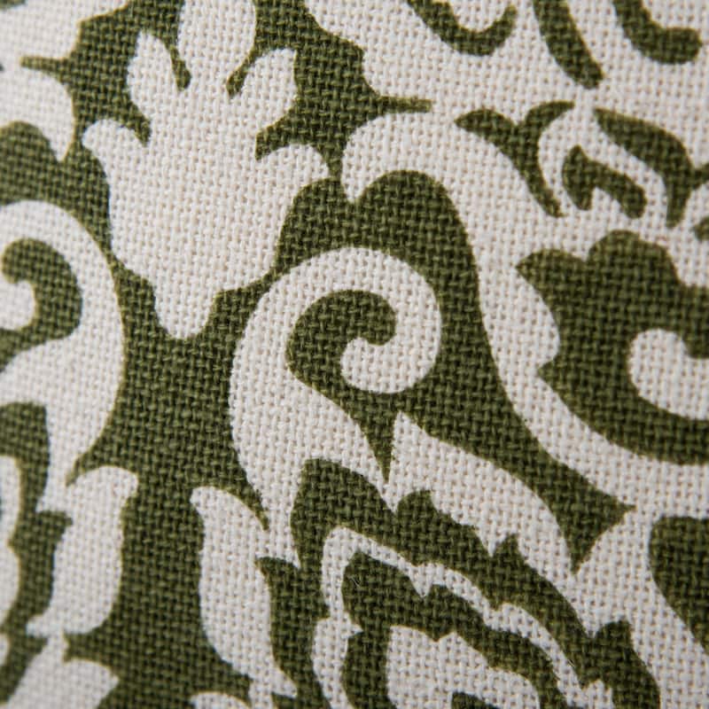 Rizzy Home Cotton Damask Throw Pillow