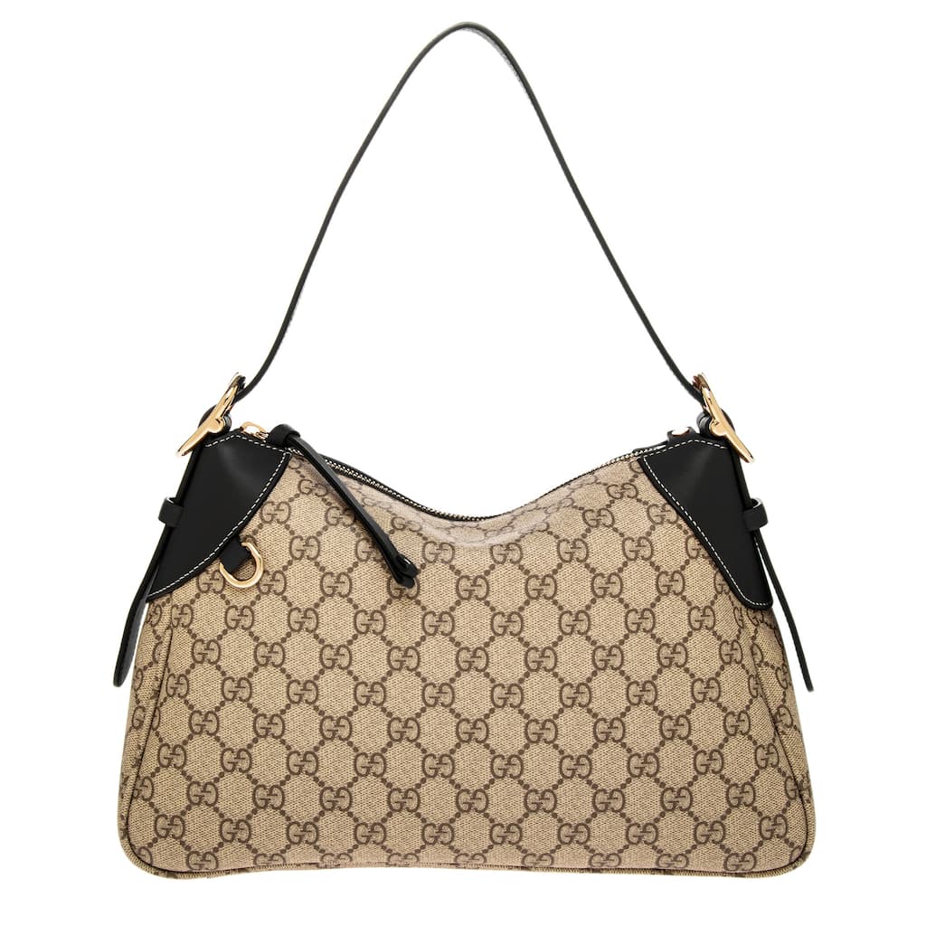 Gucci GG Emblem Medium Shoulder Bag